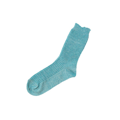 Memeri Linen Ribbed Socks