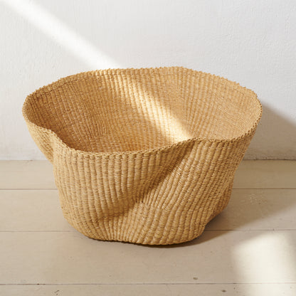 Handwoven Wavy Basket