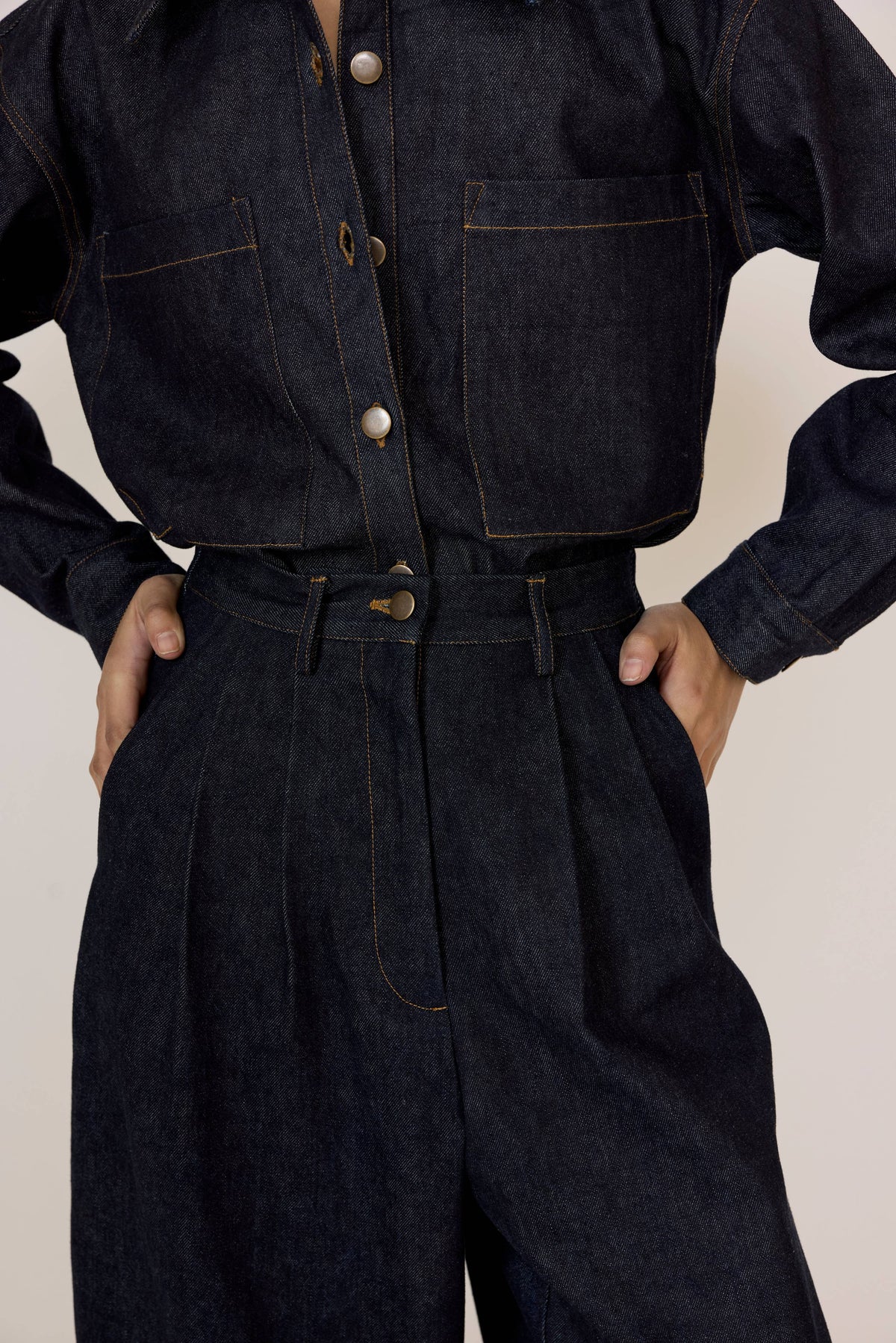 Laude the Label Boyfriend Pant - Dark Indigo