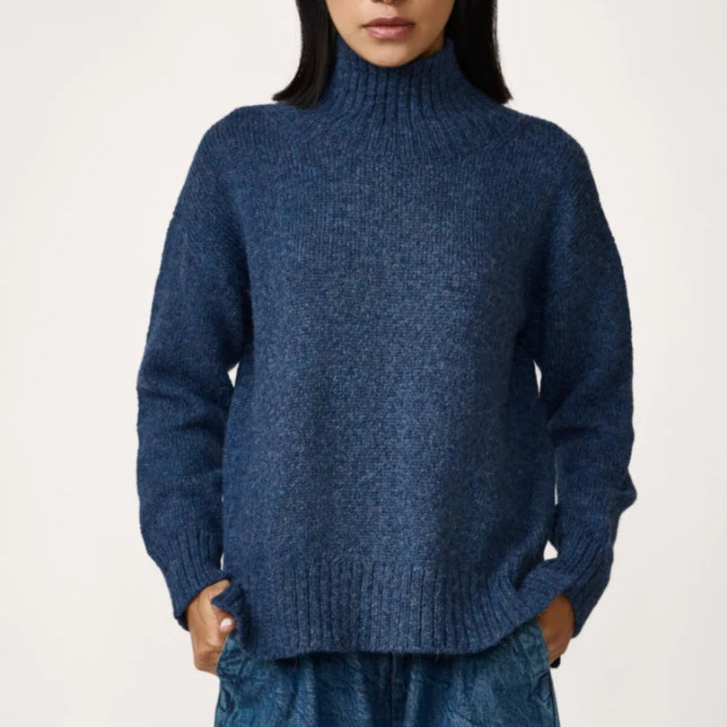Laude the Label Totto Mock Turtleneck Sweater