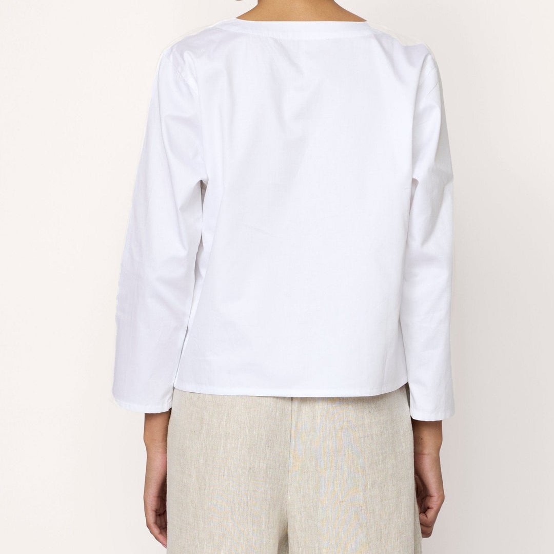 Laude the Label Tie-Front Top