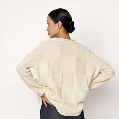 Laude the Label Heritage Basketweave Sweater