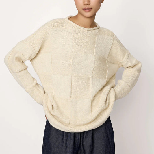 Laude the Label Heritage Basketweave Sweater