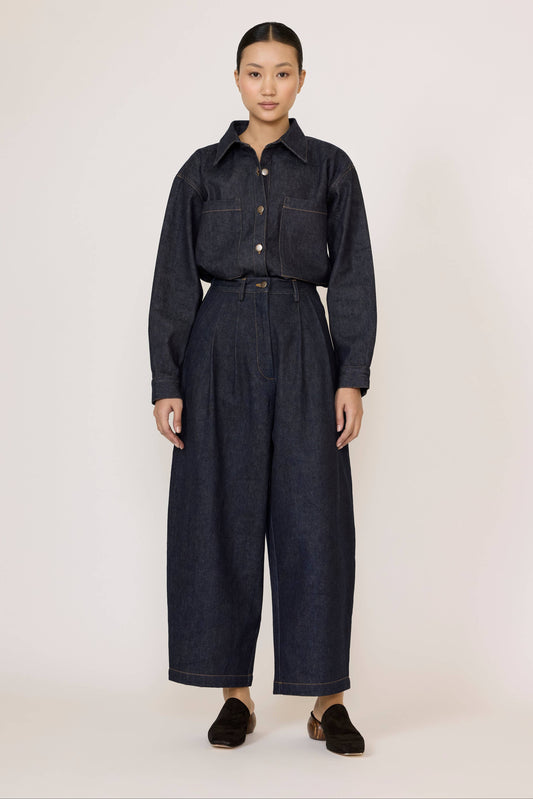 Laude the Label Boyfriend Pant - Dark Indigo