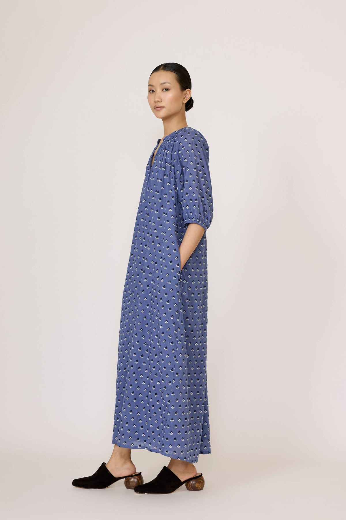 Laude the Label Popover Embroidered Tunic Dress