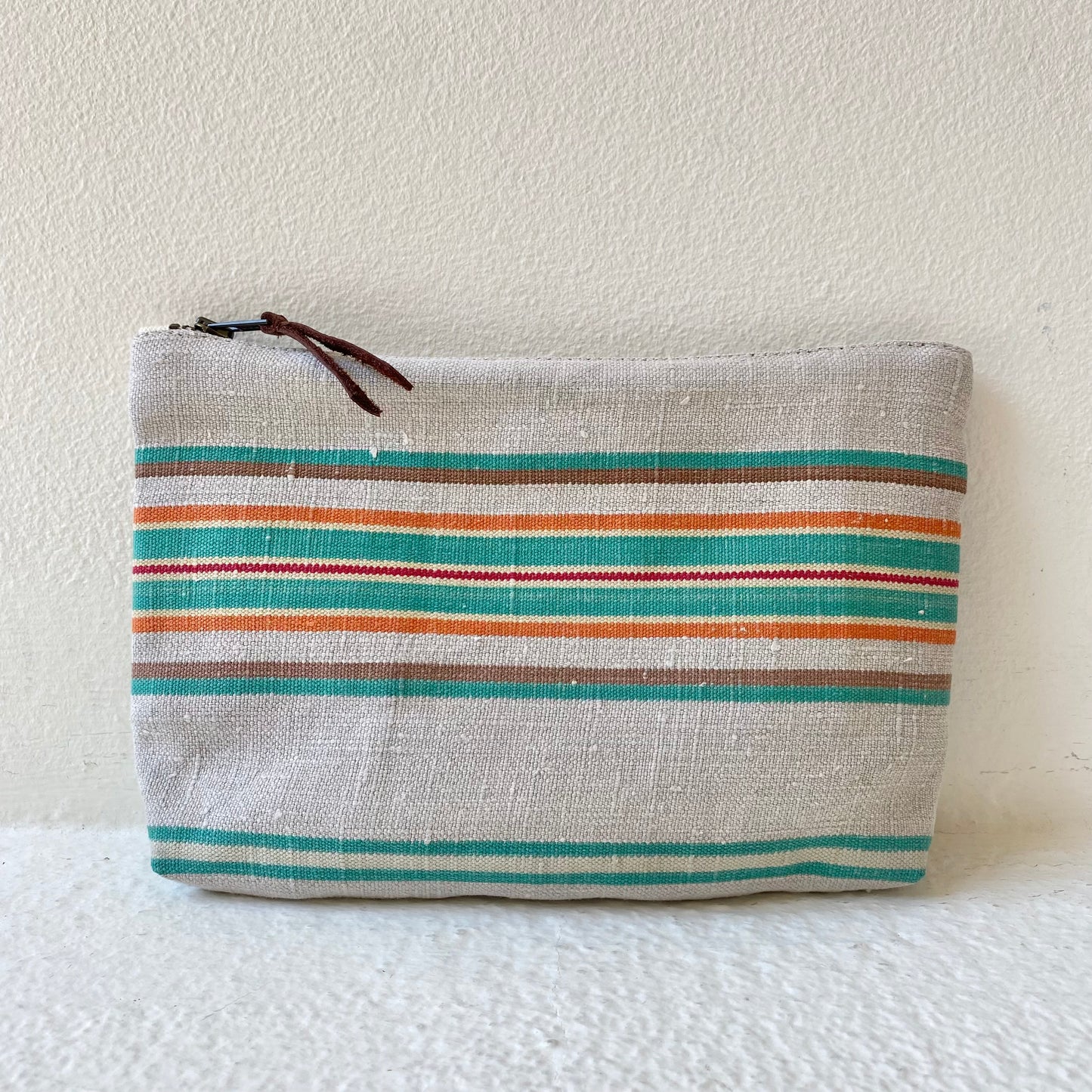 Patriae Multi-Color Stripe Pouch