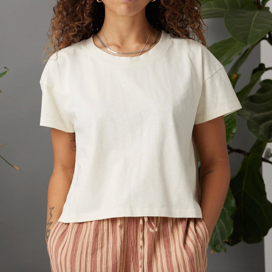 Known Supply Easy Crop Tee