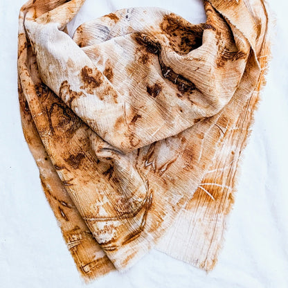 Rust-Dyed Bandana