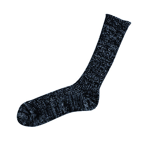 Nishiguchi Kutsushita Hemp/Cotton Ribbed Socks