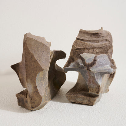 Jon-Erik Hem Wood-Fired Stoneware Scuplture