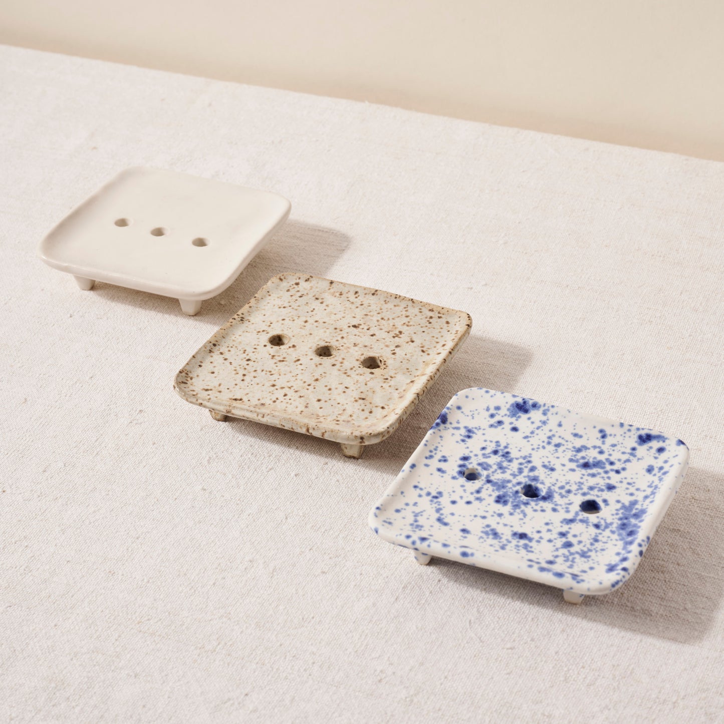 Stoneware Soap Dish
