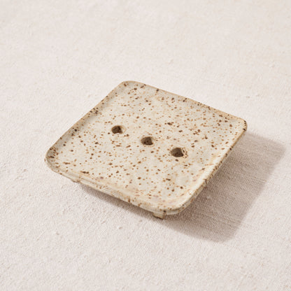 Stoneware Soap Dish