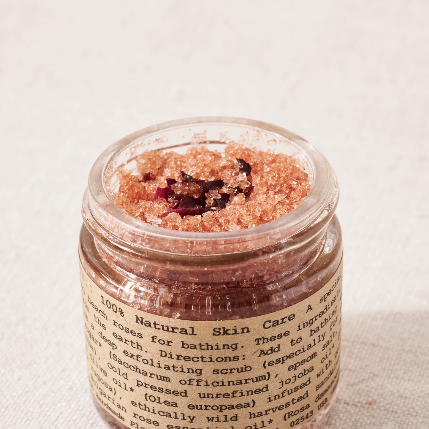 Plant Makeup Rose Scrub